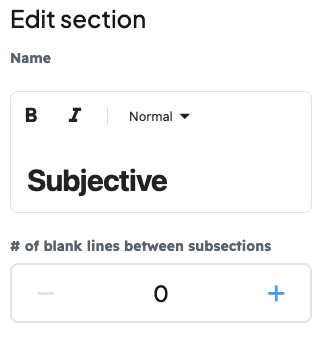 Section Editor 2